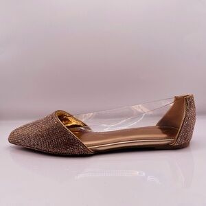 Elegant Gold Women's Flats